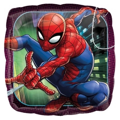 Amscan Балон от фолио Spiderman US - квадрат 45 см