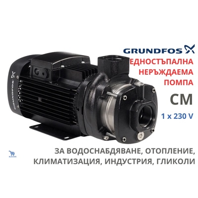 Grundfos CM10-1 A-R-A-E-AQQE 1x230V (92889693)