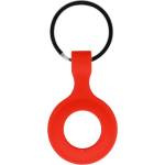  Силиконов ключодържател за Apple AirTag - Tel Silicone Keyring (червен)