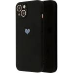 Vennus Силиконов калъф с сърца за Xiaomi Redmi 9A - Черен KP17867