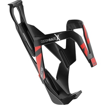 košík na láhev Elite Custom Race X, glossy black/red 410011