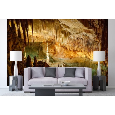 DIMEX ART Самозалепваща се флизелинова фототапета естествено пещера 375 x 250 см