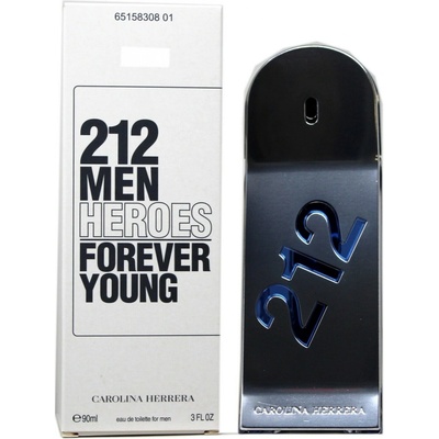 Carolina Herrera 212 Men Heroes Forever Young toaletní voda pánská 90 ml tester