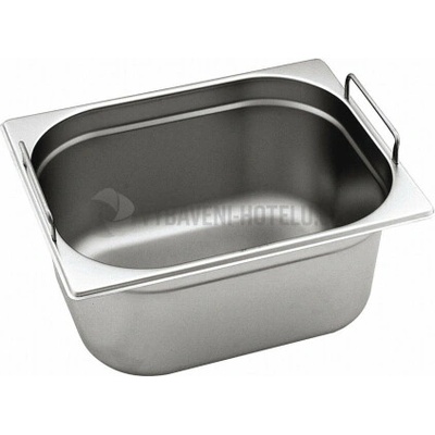 Gastronádoba GN 1/2 plná s uchami nerezová 8,5 l, 325 x 265 mm 3152315