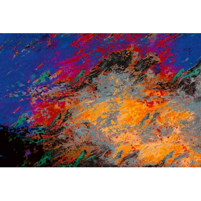 DIMEX ART Флизелинов фототапет абстрактен цветен модел 375 x 250 см