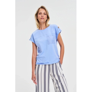 Moodo Дамска тениска Moodo - светлосиня Moodo | Sin | ЖЕНИ | S