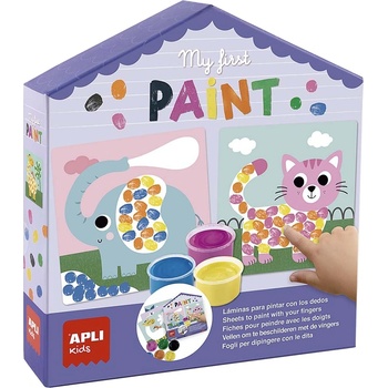 APLI Творчески комплект Apli Kids - Моята първа Рисунка с пръсти (19574)