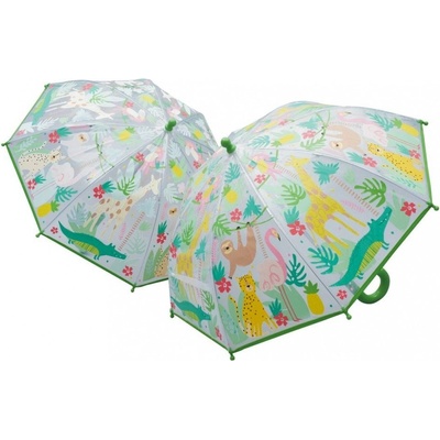 Floss & Rock Džungle deštník zelený