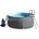 POOL EXPERT Пълен пакет кръгъл басейн "Grey style" 350 x 120 см