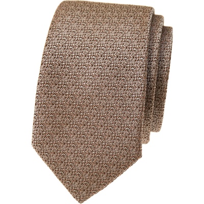 Avantgard Kravata Slim Lux 571-22507 béžová