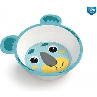 Canpol Babies miska melamin s oušky Coala 440 ml