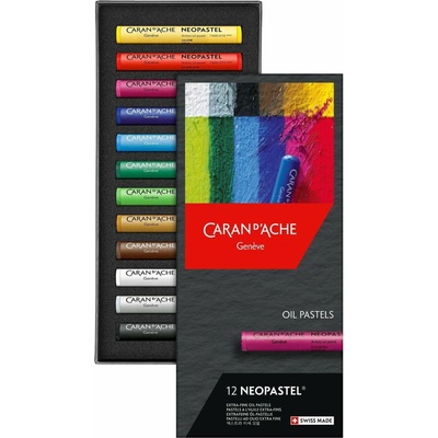 CARAN D'ACHE Neopastel 12 farieb