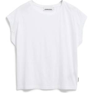 Armedangels Дамска тениска Armedangels Women's Slub Jersey T-shirt - White - размер XL (916-6595-0415)