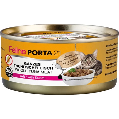 Feline Porta 21, 6 x 156 g - Tuniak so surimi