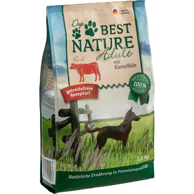 Best Nature Dogs Hovädzie & Zemiaky 3 x 2,5 kg