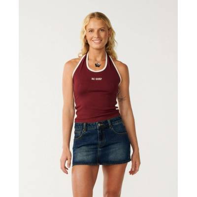 Rip Curl SAMBA FITTED HALTER Dark Plum