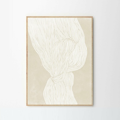Moikka Plagát The Line no. 07 by Rebecca Hein A4 (21x27cm)
