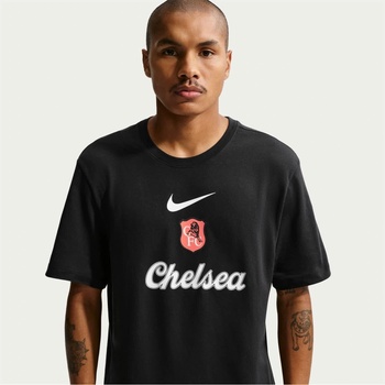 Nike Тениска Nike Mens Nike Chelsea Crest T-Shirt 25/26 - Blue/White