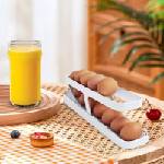 EggTray Поставка за яйца, двоен органайзер за хладилник - EggTray