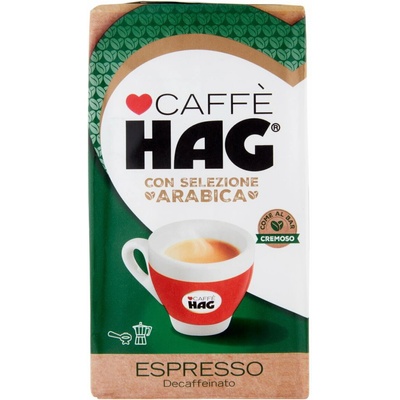 Caffe HAG Espresso bezkofeínová mletá 250 g
