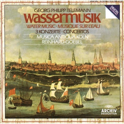 Telemann Georg Philipp - Watermusic - 3 Concertos CD