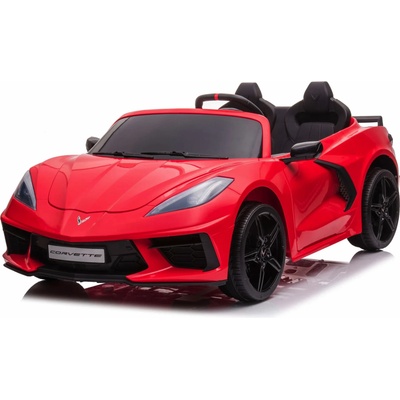 ROLLZONE Corvette Stingray 12V- Детска акумулаторна кола, Червена, EVA гуми (TR2203-red)