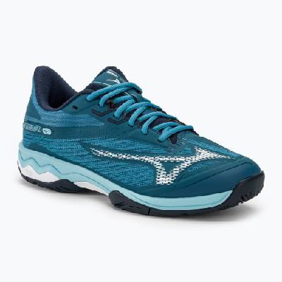 Мъжки обувки за тенис Mizuno Wave Exceed Light 2 AC moroccan blue / white / bluejay