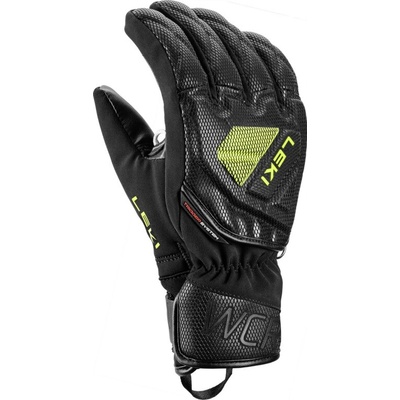 LEKI WCR C-Tech 3D Junior black-ice lemon