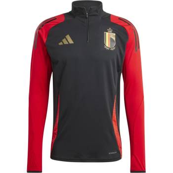 adidas Belgium Tiro 24 Competition Training Top Adults - Black/Scarlet