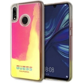 Púzdro Guess Califonia Glow in the Dark Huawei P Smart 2019 ružové