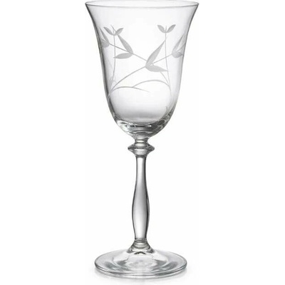 Bohemia Crystal Sklenice na víno dekor ELEGANCE 6 x 250 ml