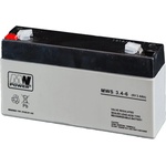 MW Power Акумулаторна батерия MW MWS 3.4-6, 6V, 3.4Ah, AGM, F1 конектори (MWS 3.4-6)