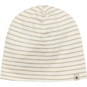 Huttelihut Детска зимна шапка (beanie) Huttelihut Kid's Beanie Stripe Rib Beanie - White Pepper - размер 52 cm (904-5928-0213)