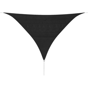 vidaXL Сенник платно, HDPE, триъгълно, 3, 6х3, 6х3, 6 м, антрацит (42280)