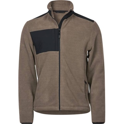 TEE JAYS TJ9120 MOUNTAIN / Мъжко поларено яке - глинено/черно XXXL (189120aa413)