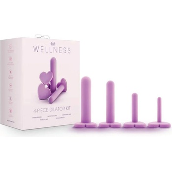 Image 1 of Комплект, силиконови дилататори за жени, 4 броя - Wellness Kit (BLUSH01272)