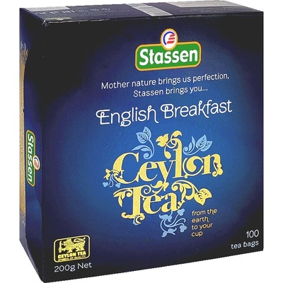 Stassen Černý čaj Stassen English Breakfast Black Tea 100 x 2 g