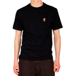 Iriedaily Мъжка тениска Iriedaily Cookieman Emb Tee T-shirt - Black - размер XXL (216-2490-0316)
