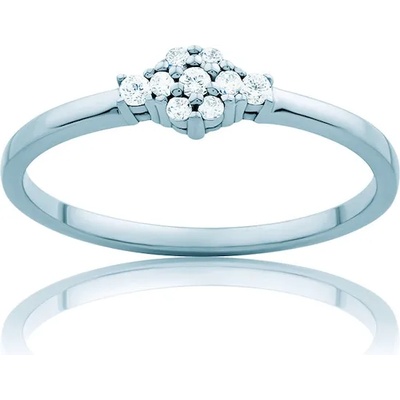 SAVICKI Годежен пръстен: бяло злато. диаманти