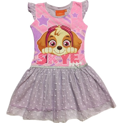 Setino Paw Patrol Tlapková patrola Licencia dievčenské šaty Paw 640-068, fialové