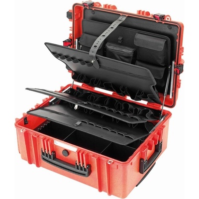 Cimco Plastový kufr na kolečkách Gigant červený 630 x 475 x 293 mm 170096 – Zbozi.Blesk.cz