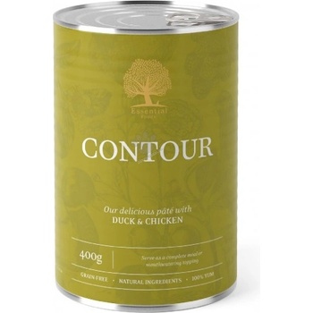 Essential Foods Essential Contour Pate - диетичен пастет за кучета с патешко и пилешко 400 гр - 5081