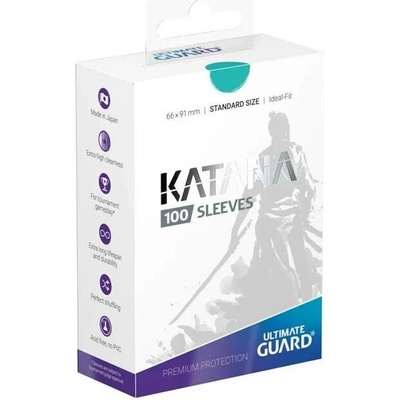 Ultimate Guard Katana Turquoise obaly 100 ks