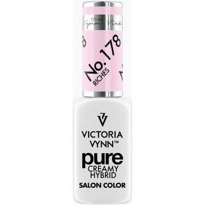 VICTORIA VYNN Hybridní gel lak PURE CREAMY HYBRID 178 Riches 8 ml