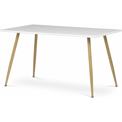 Autronic Zouk HT-W1214 WT Jídelní stůl 140 x 80 cm bílá