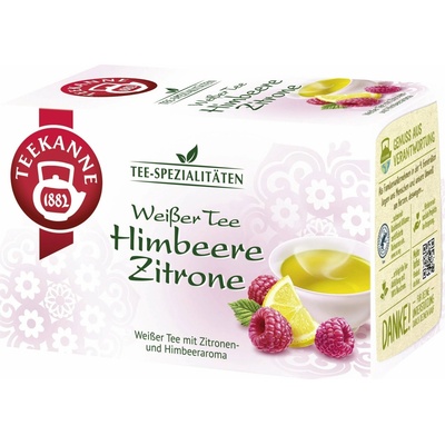TEEKANNE White Tea Raspberry Lemon 20 čajových sáčků