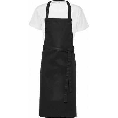 SG Accessories BISTRO Ex JASSZ Bistro Dlouhá dětská lehce čistitelná zástěra Vienna Černá