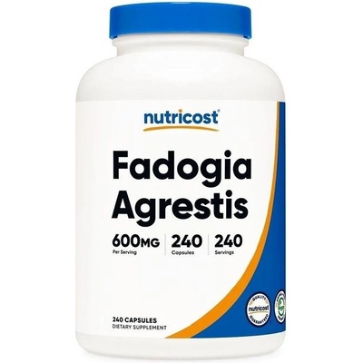 Nutricost Fadogia Agrestis, 600 mg, 240 капсули, Nutricost (67867 (544101) NC)
