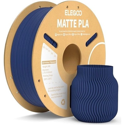 Elegoo PLA MATTE 1.75mm 1kg Navy Blue ELEEG240435 – Zbozi.Blesk.cz