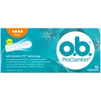 o.b. ProComfort Super tampony se snadným zaváděním a vyjímáním tampon 16 ks